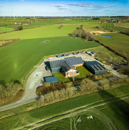 Zimmerei tuechsen tischer Luftbild