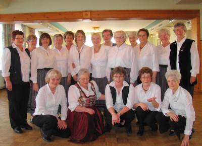 Gruppenfoto der Tänzer       