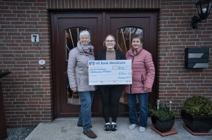 Spende an den Spielmannszug Hattstedt durch die Basargruppe aus dem Erlös des Herbstbasar 2025